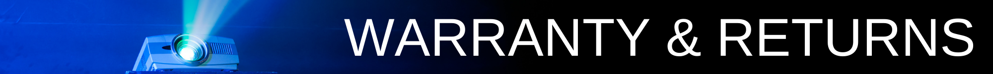 Warranty and returns